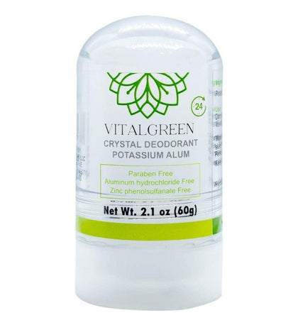 Vital Green Desodorante Cristal Alumbre 60gr 1 Pieza